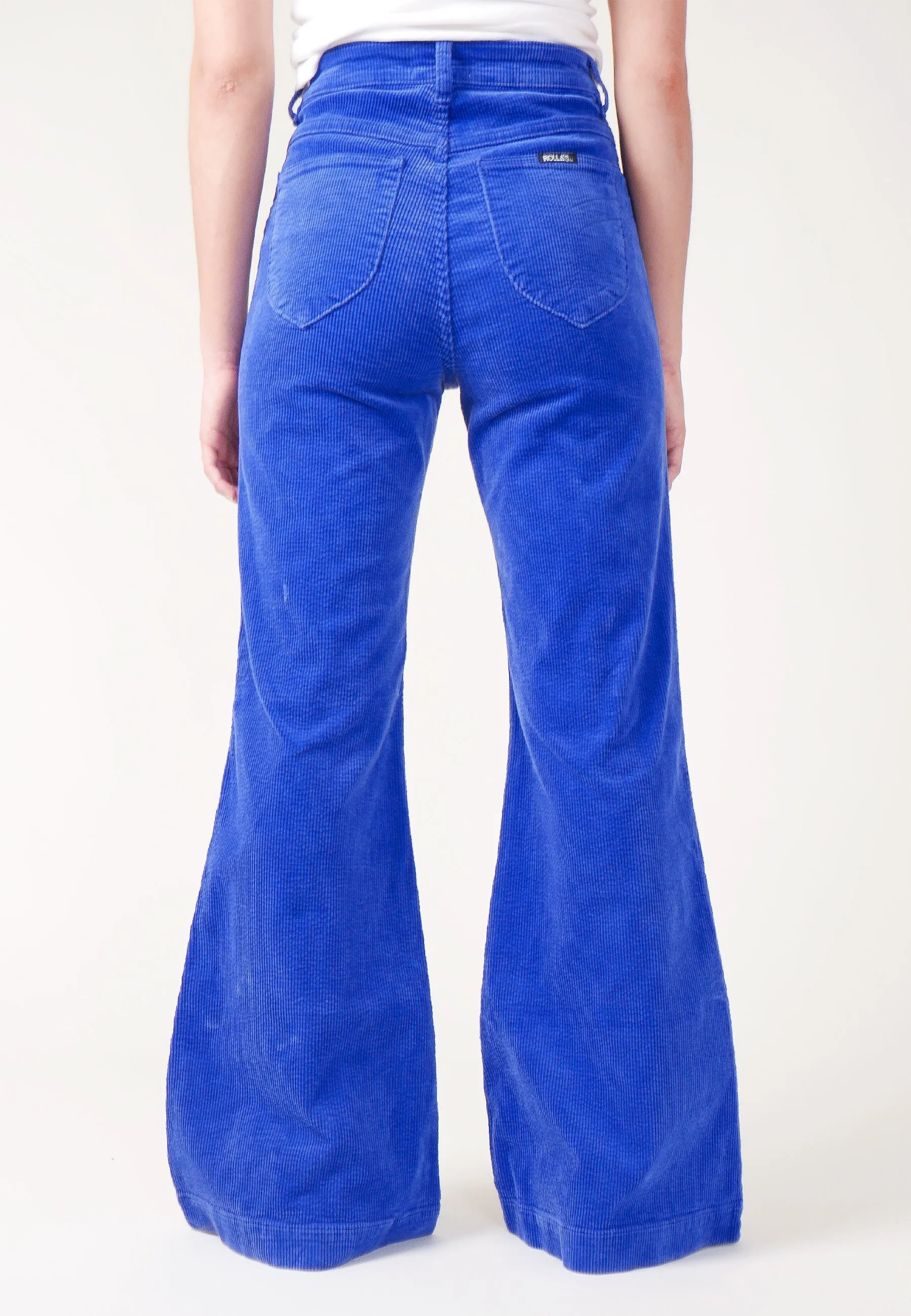 Eastcoast Flare - Electric Blue Corduroy