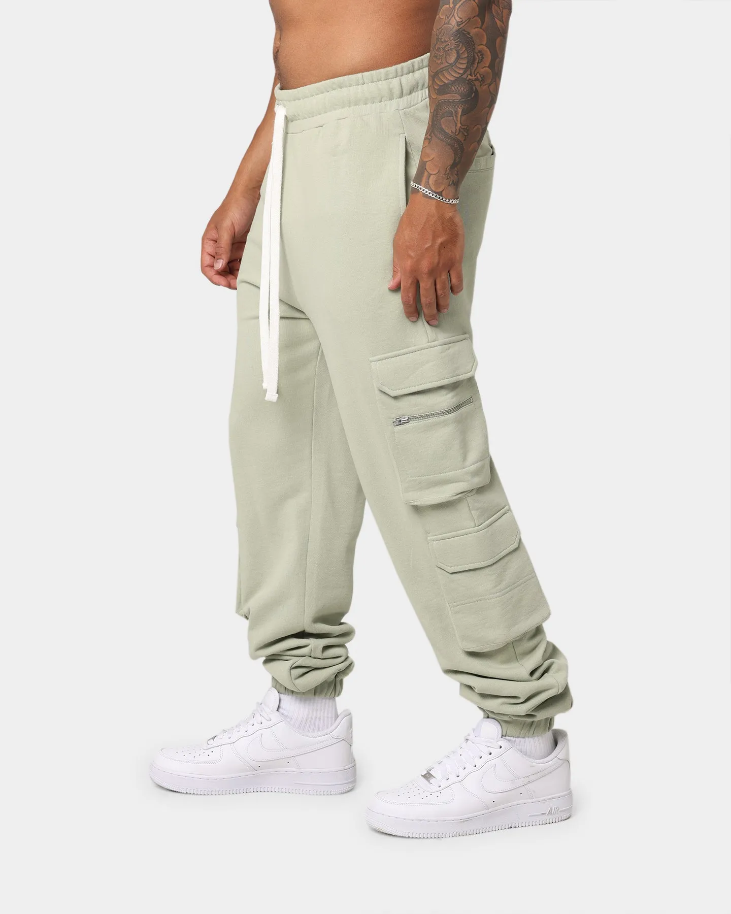 EN ES Cargo Track Pants Green