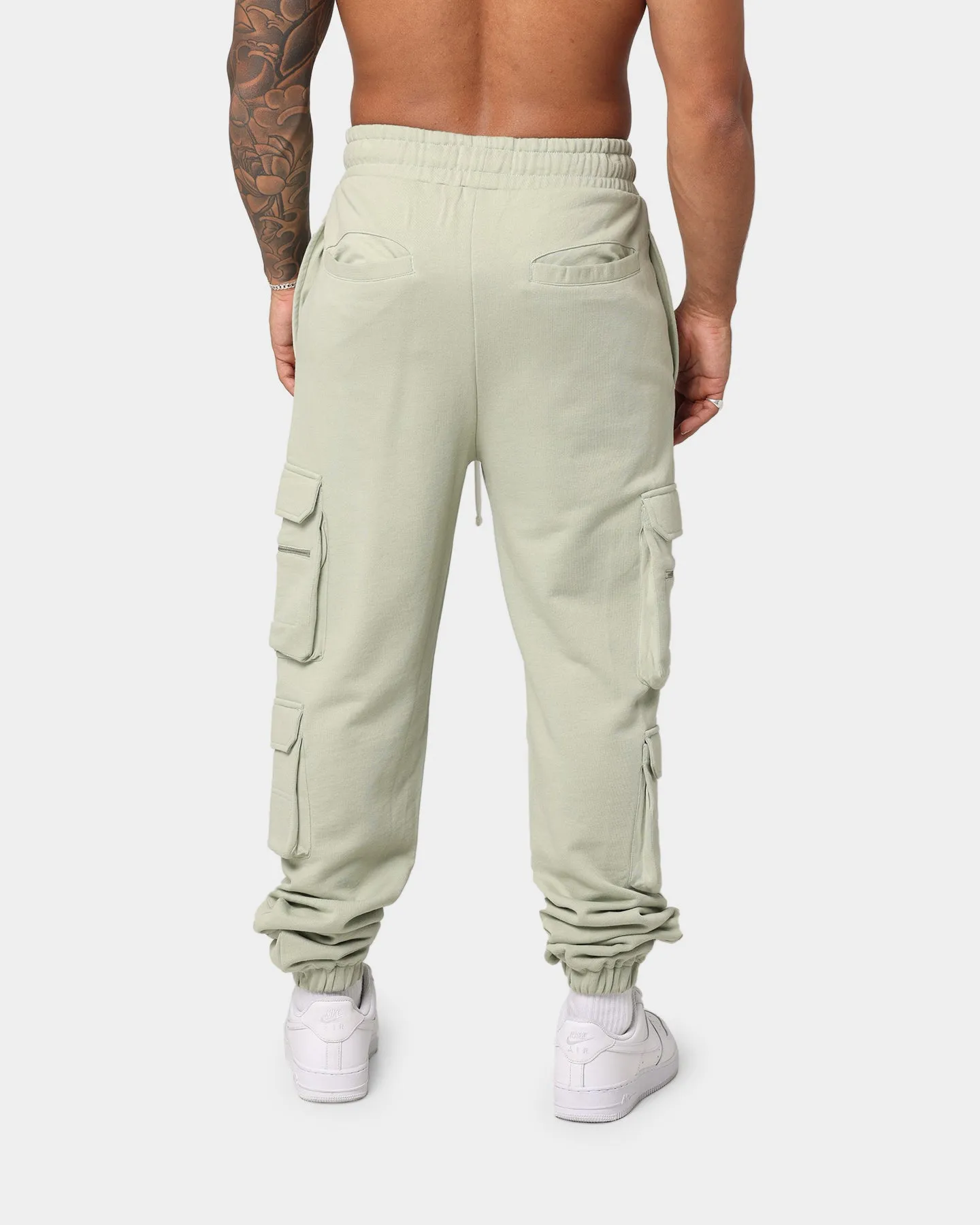 EN ES Cargo Track Pants Green