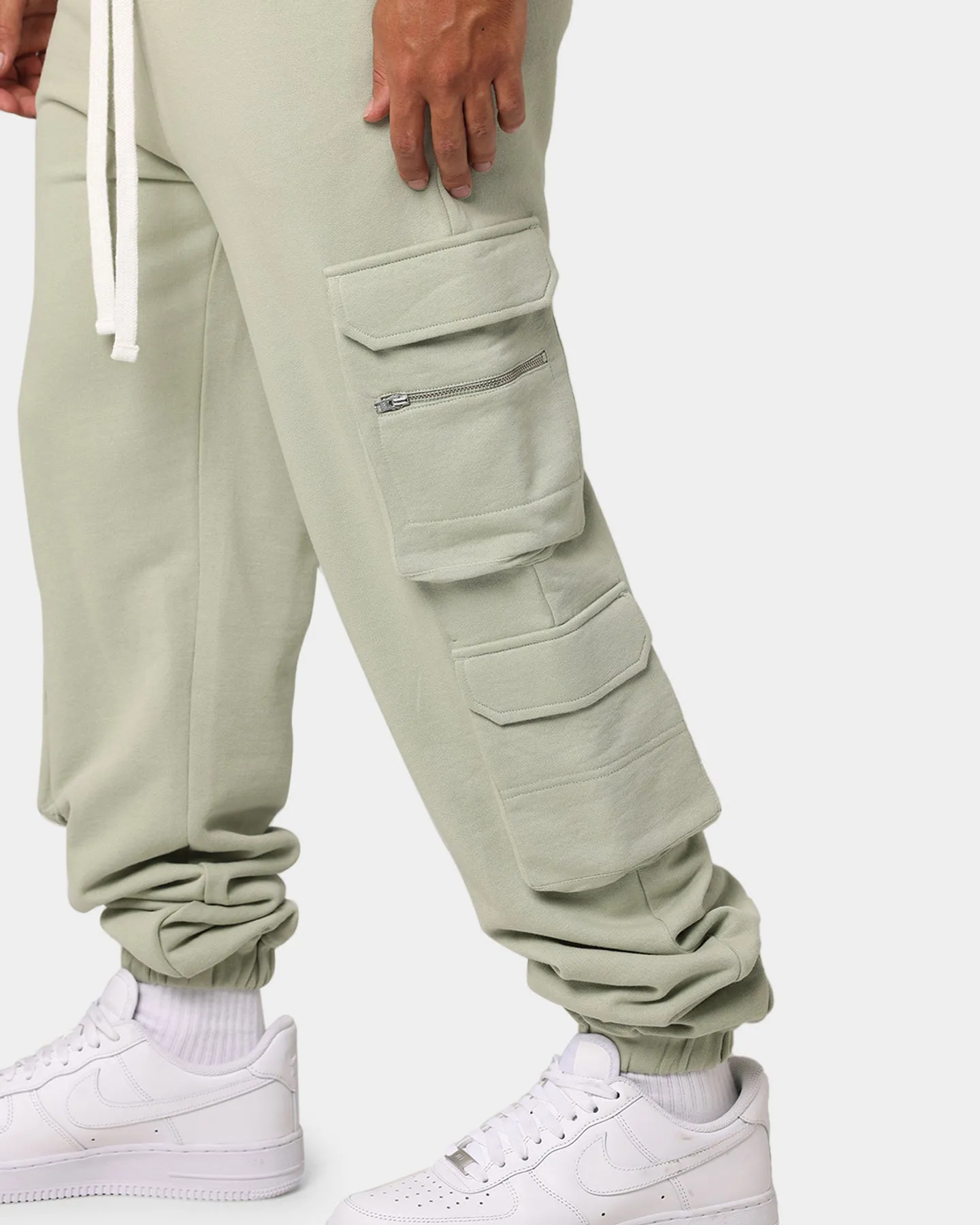 EN ES Cargo Track Pants Green