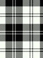 Erskine Black&White Modern Light Weight Tartan Scarf