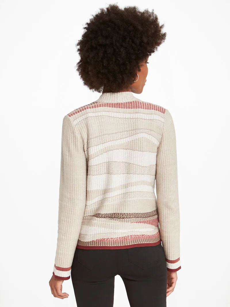 Fall Air Cardigan in Neutral Multi