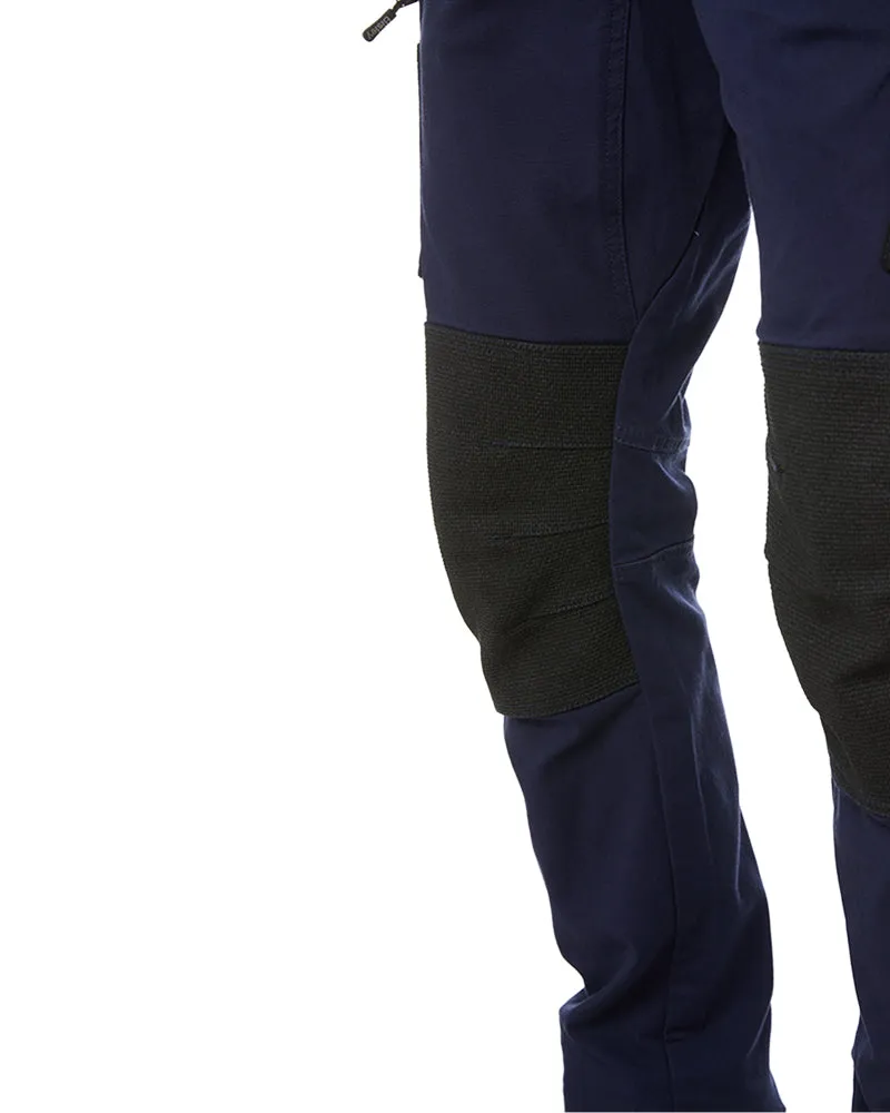 Flex and Move Stretch Utility Zip Cargo Pant - Navy