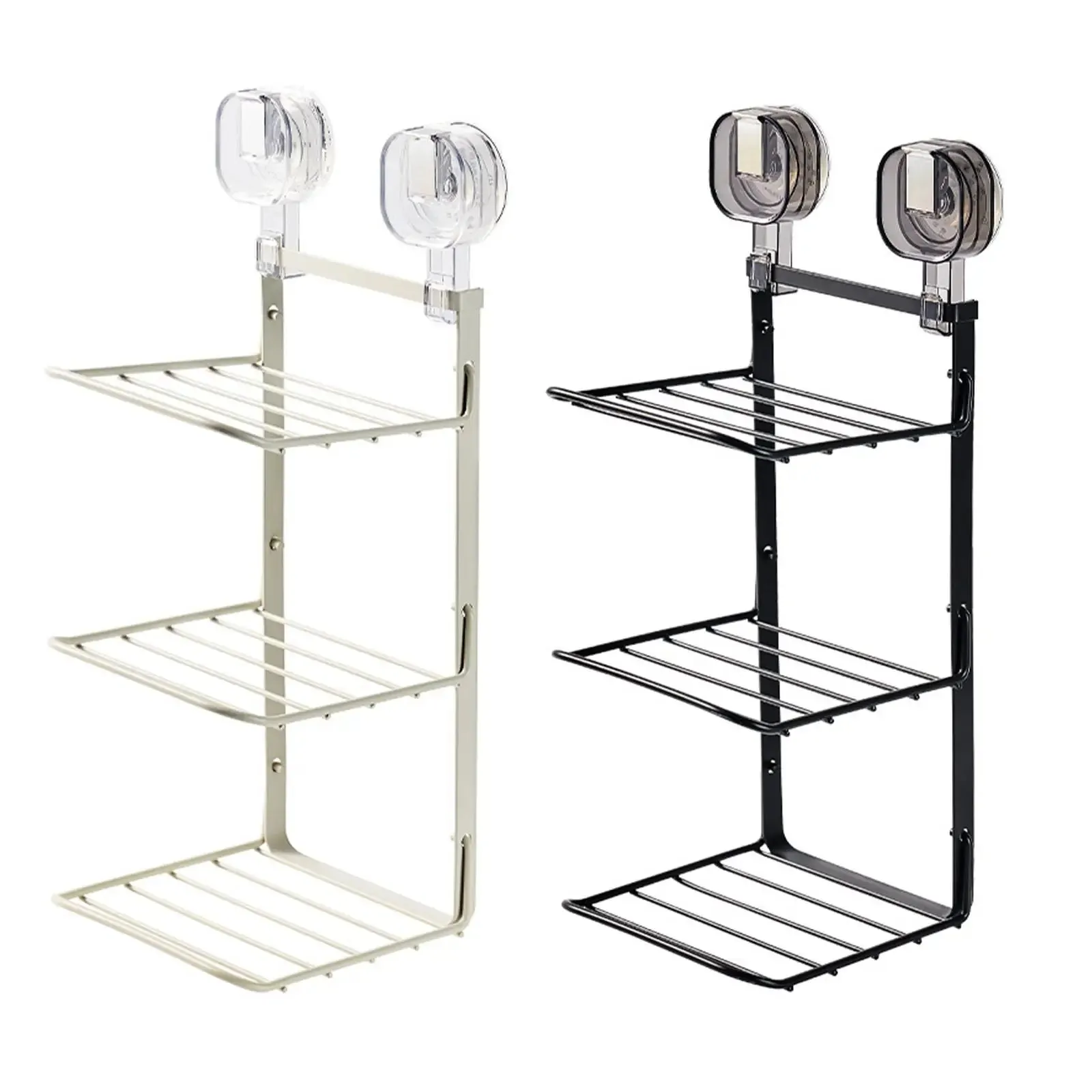 Food Preparation Wall-Mounted 3-Layer Organizer Rack