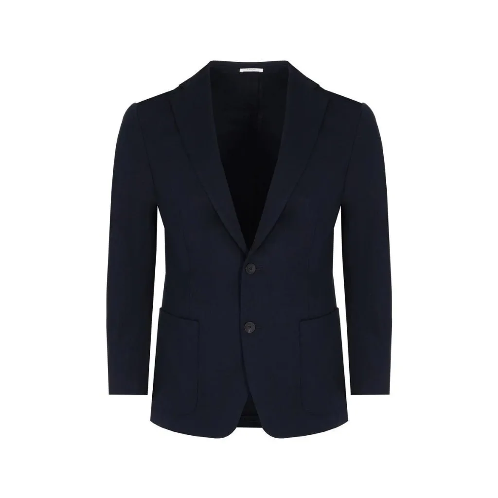 FRADI Cotton Jersey Jacket BLUE/NAVY REG