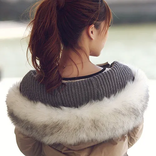 Fur Cape  Collar Scarf