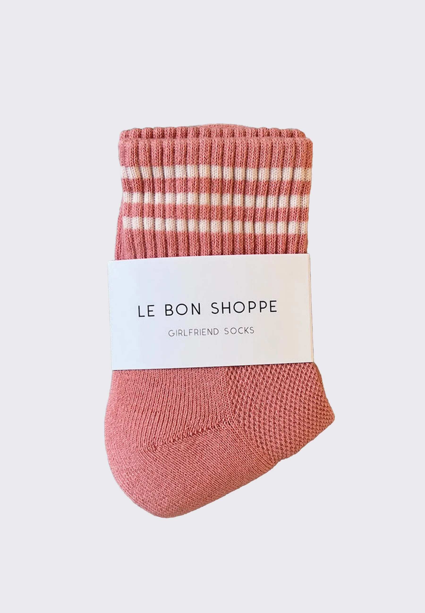 Girlfriend Socks - Salmon