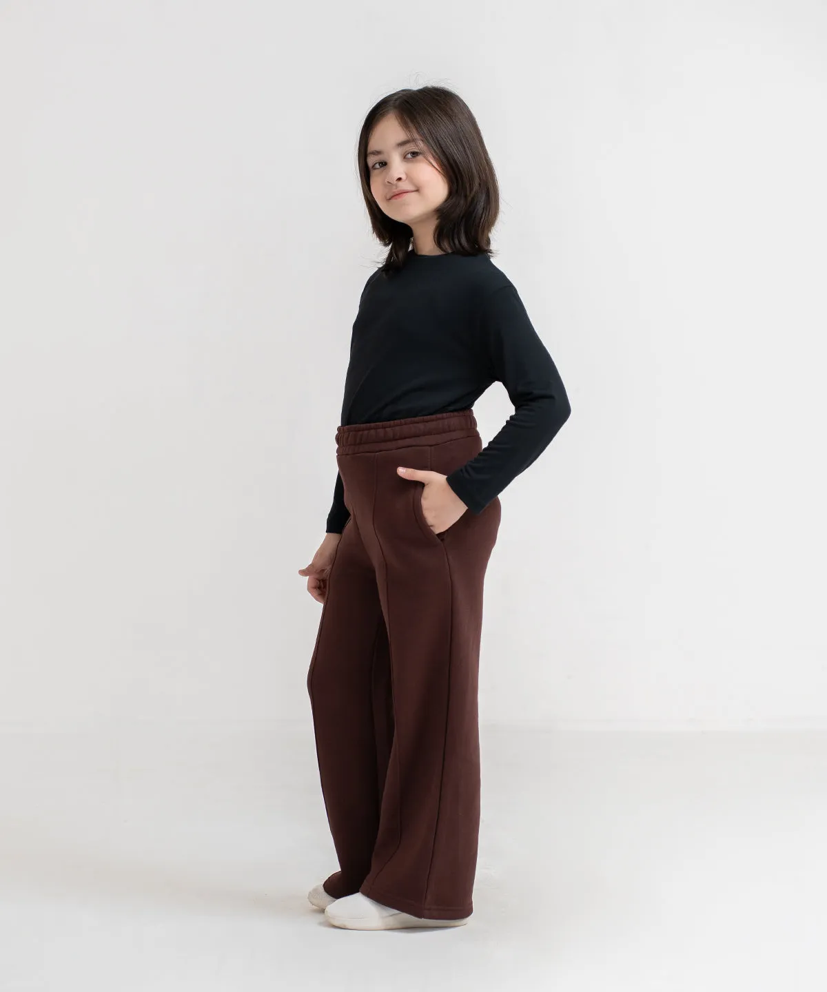 Girls' Pin Tucks Pants