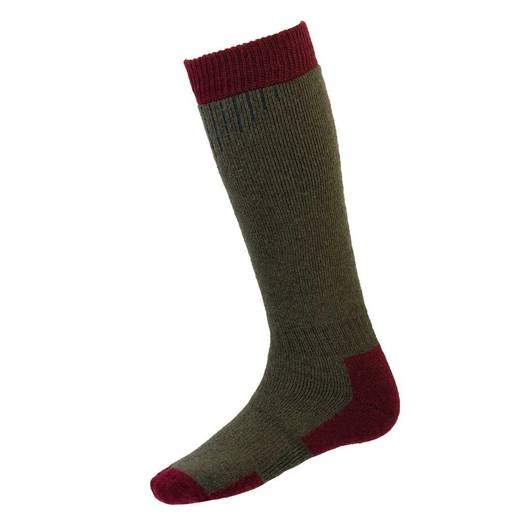 Glenfield Socks Spruce by House of Cheviot