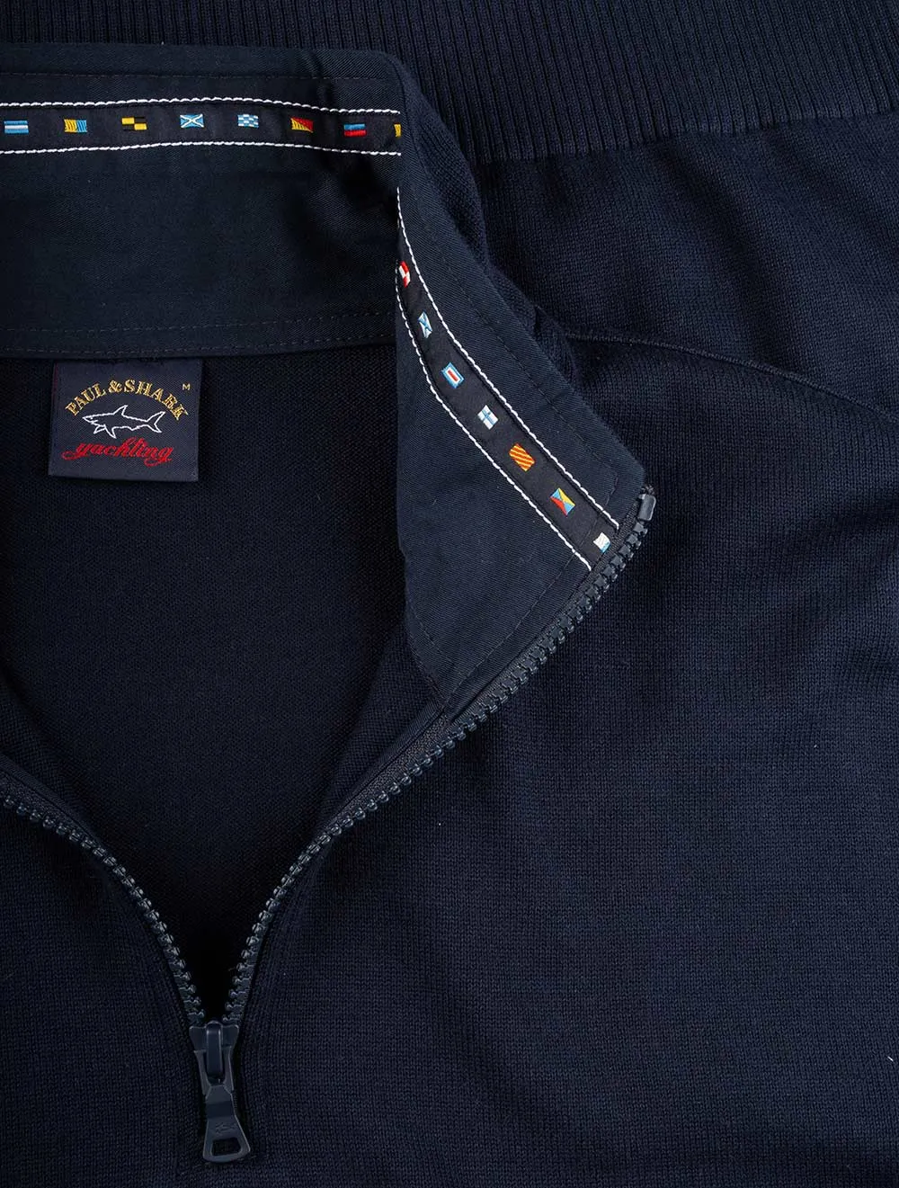 Half Zip Knitwear Navy