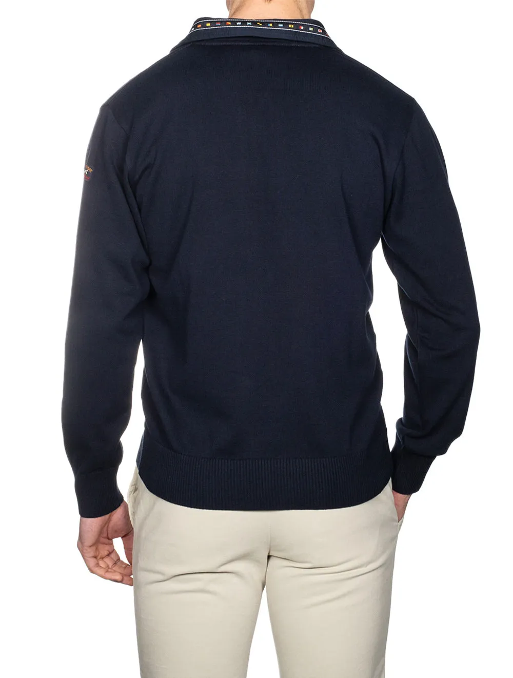 Half Zip Knitwear Navy