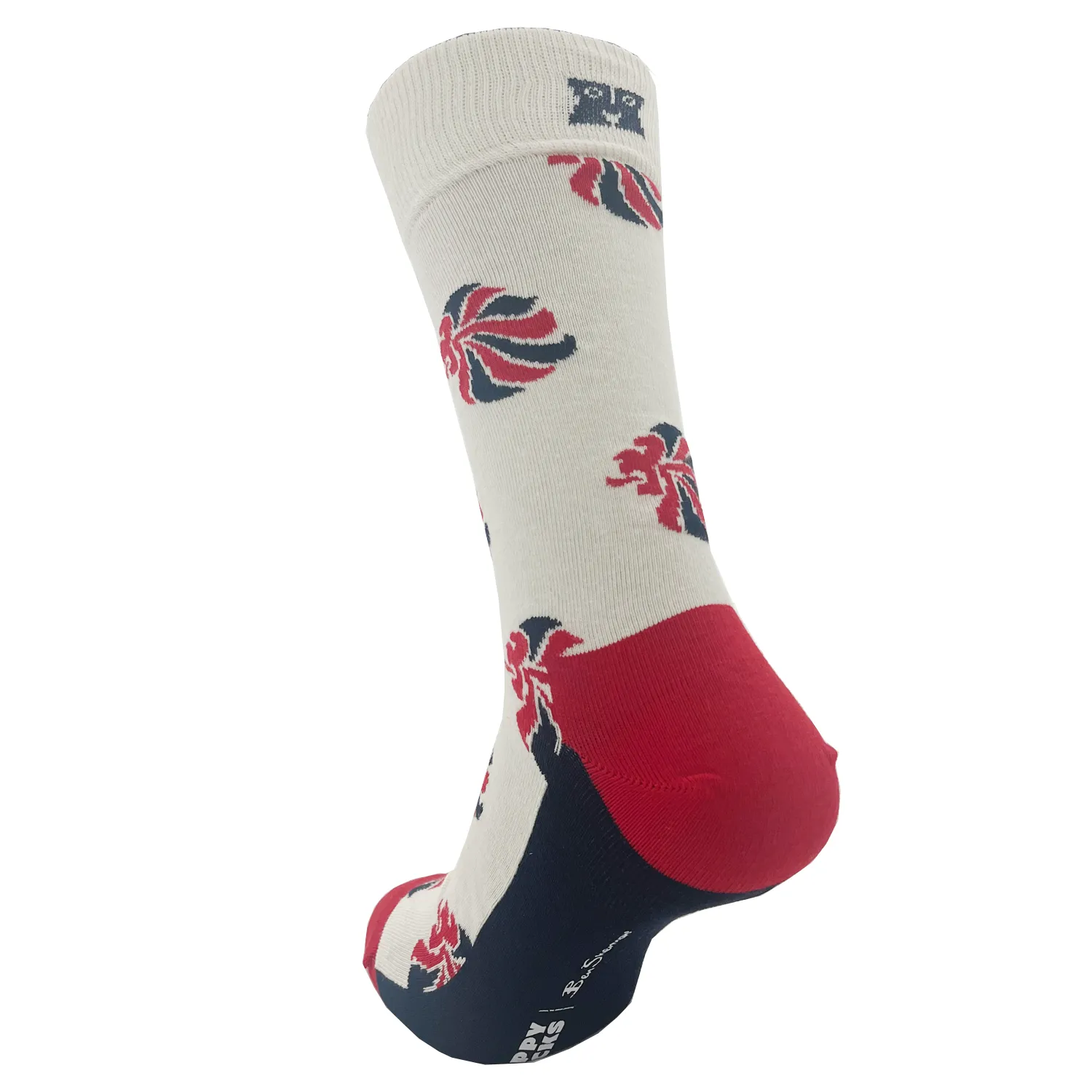 Happy Socks Team GB Cream Lions Pride Sock