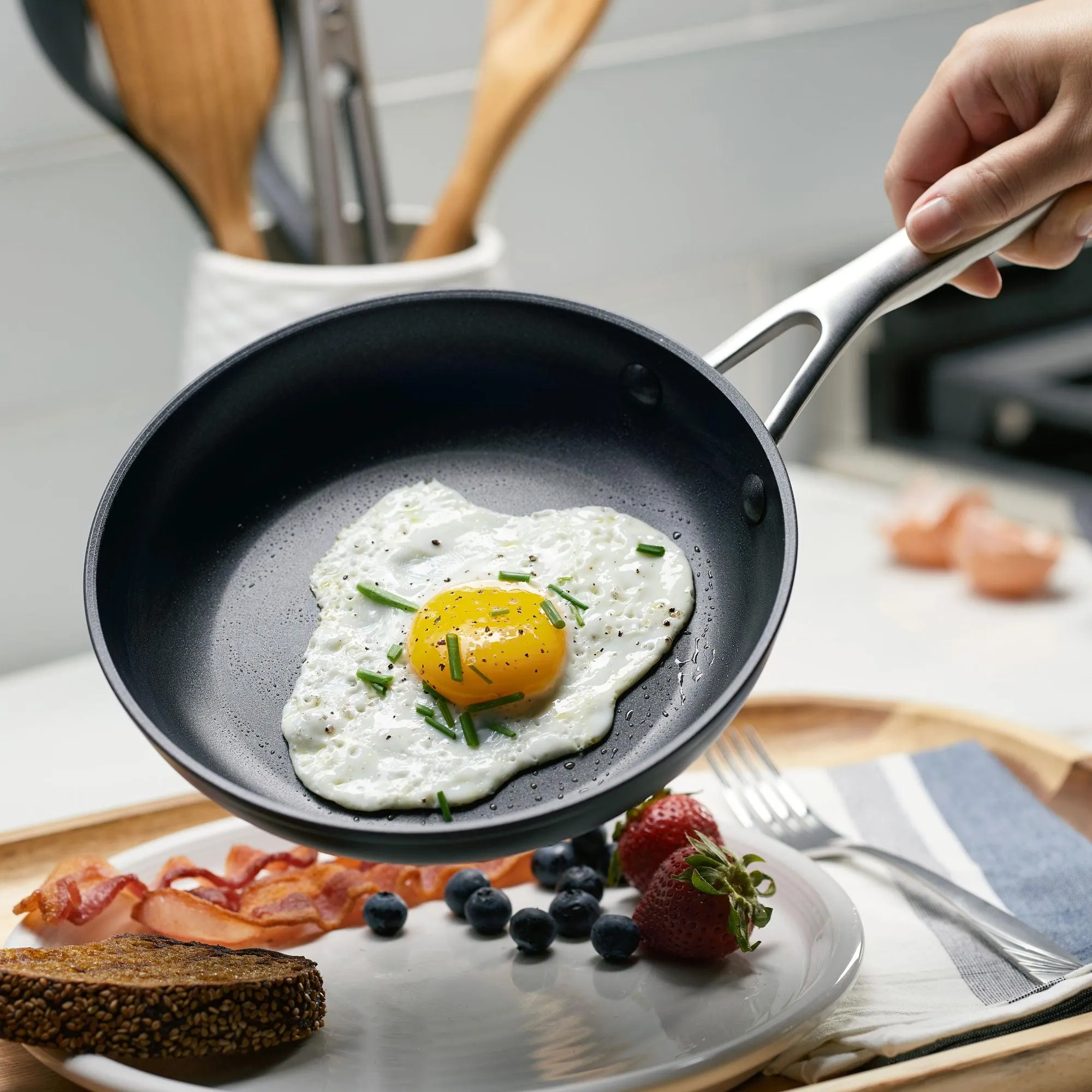 Hard-Anodized Induction 10-Piece Nonstick Cookware Set