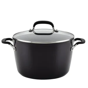 Hard-Anodized Nonstick 8-Quart Stockpot with Lid