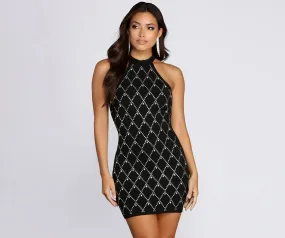 Heat Up The Night Mini Dress