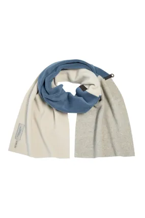 Henriette Steffensen Dusty Blue/Kit/Sand Scarf