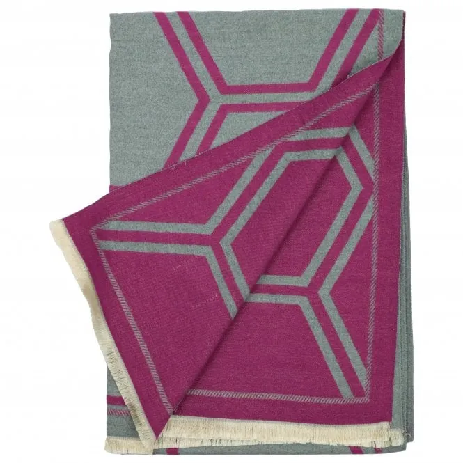 Heritage Scarf Women's Scarves Reversible - Hexagon