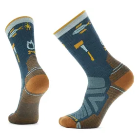 Hike Light Cushion Camp Gear Crew Socks