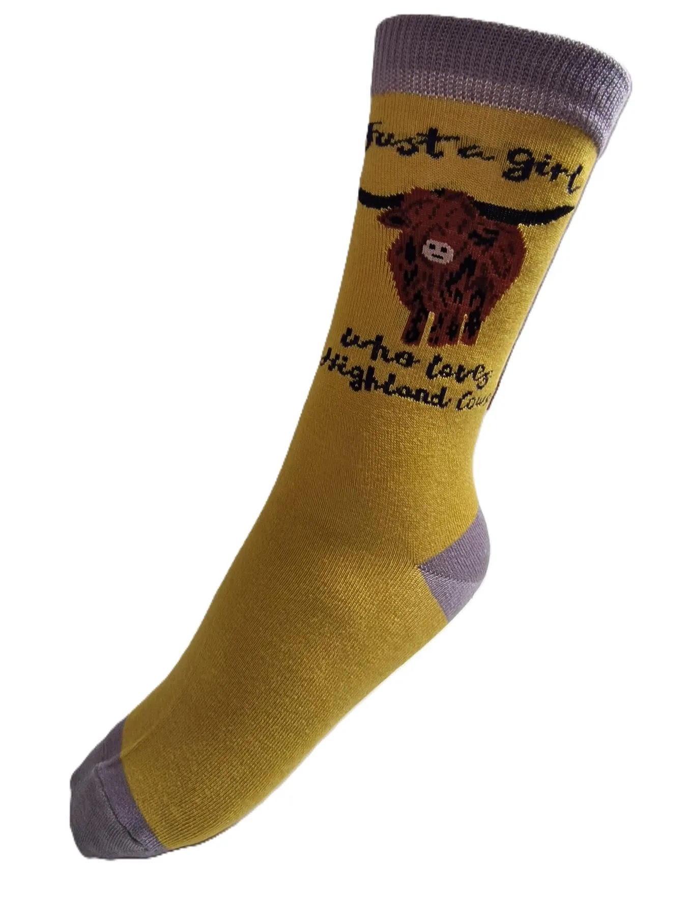 House of Tweed Pure Luxury Women's Bamboo Socks - Animal Pattern Collection