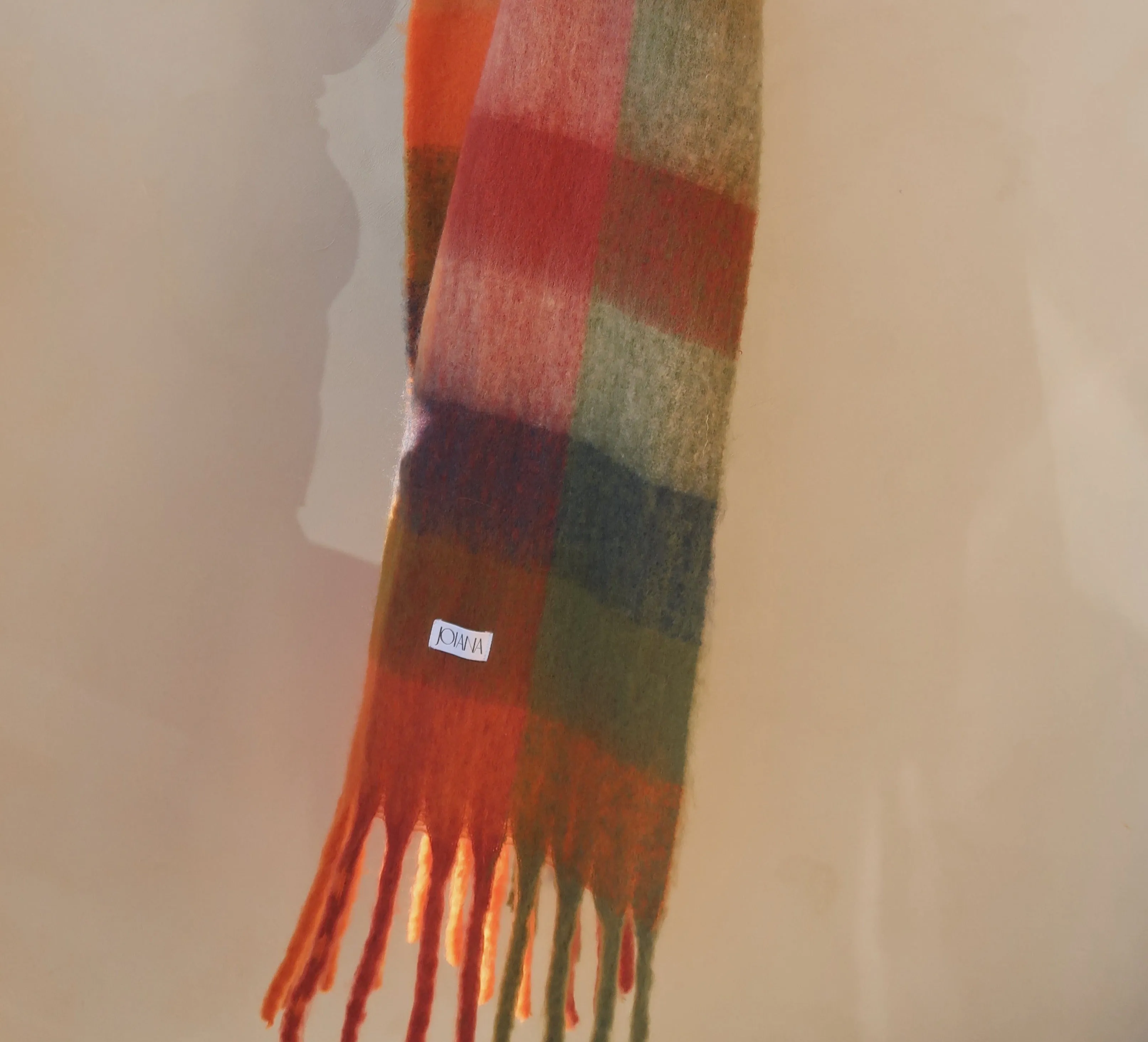 Hue Plaid Scarf