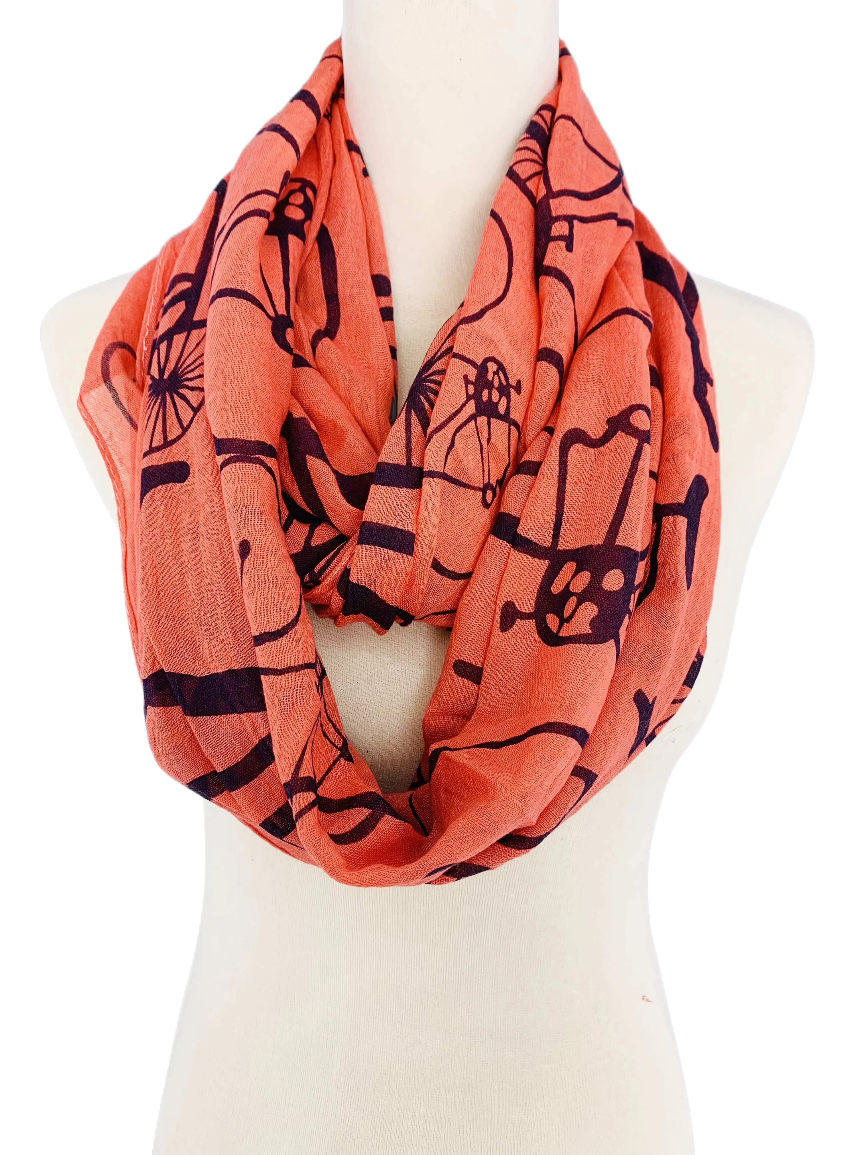 JC011204 Bike Infinity Scarf