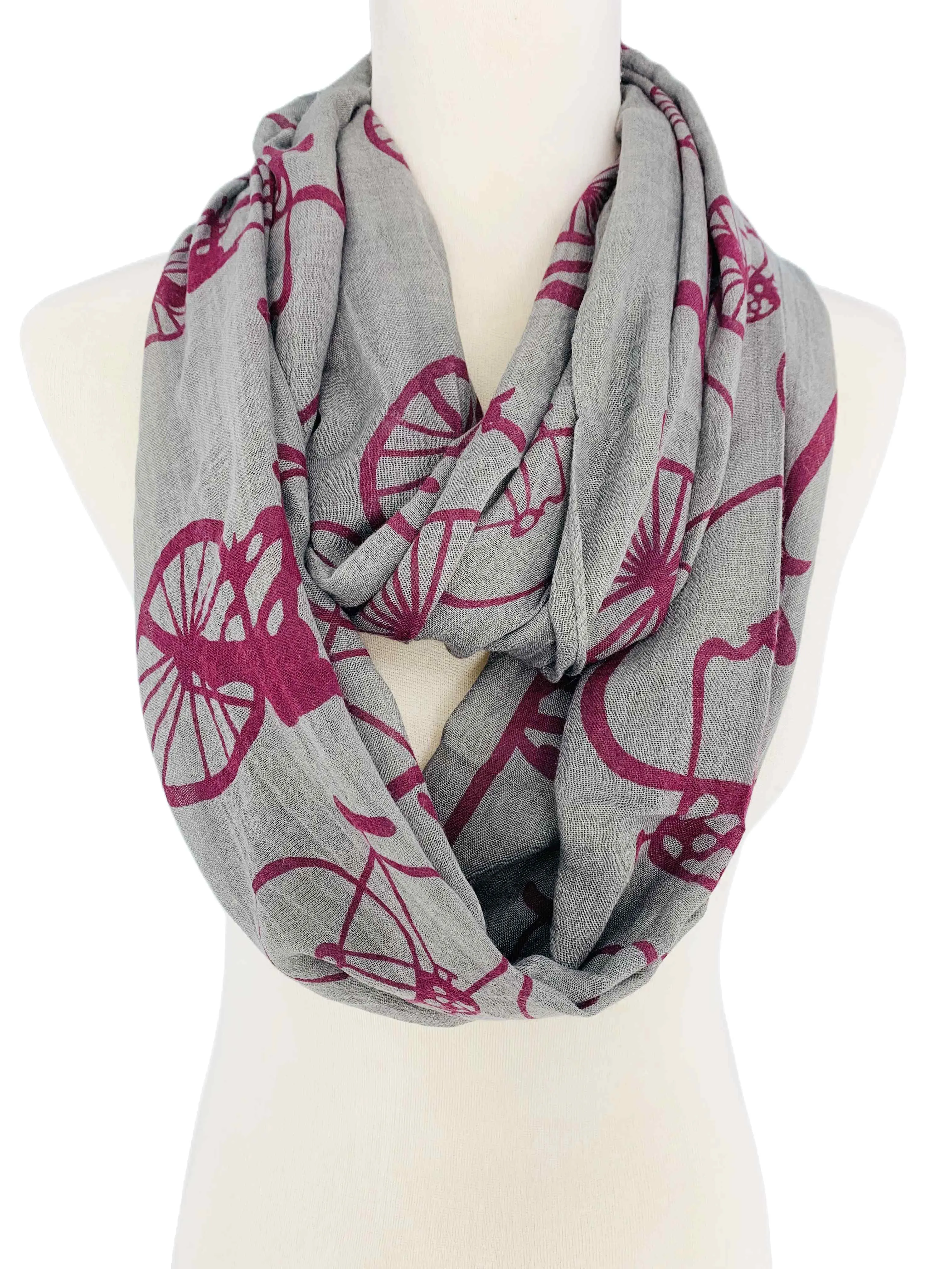 JC011204 Bike Infinity Scarf