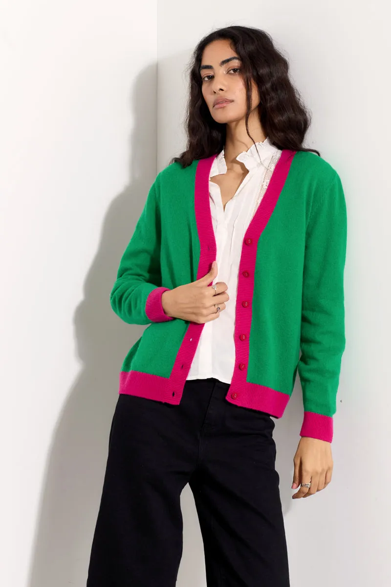 Kally Cashmere Cardigan