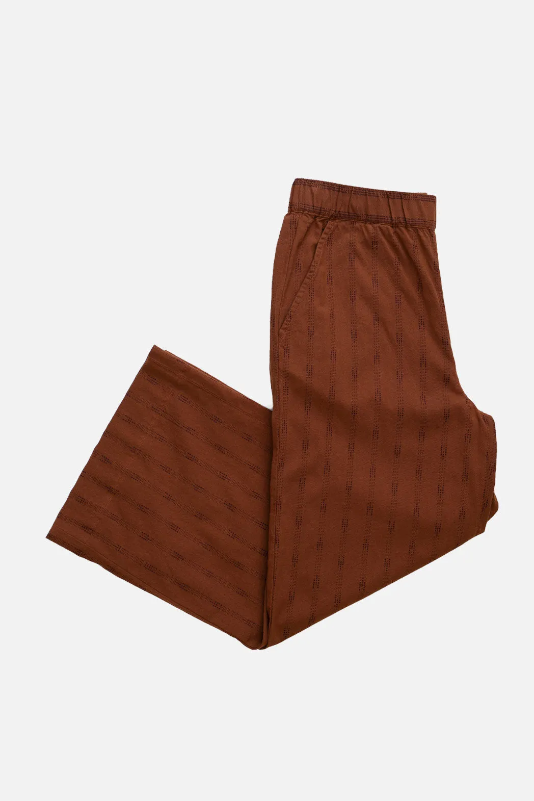 Keaton Pant / Rust Dobby Stripe