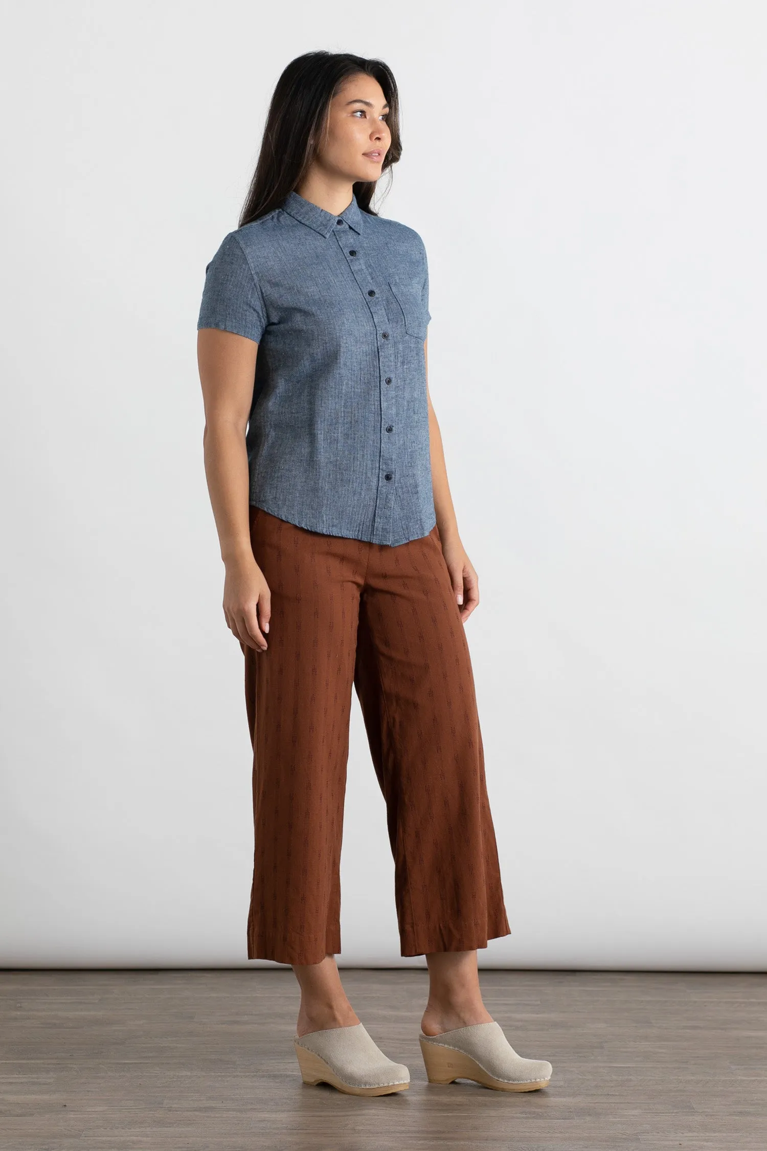 Keaton Pant / Rust Dobby Stripe