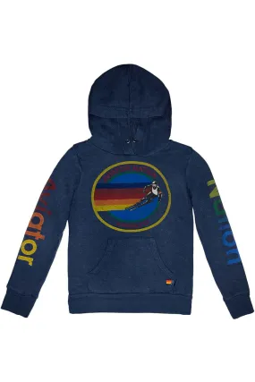 KID'S AVIATOR NATION SMALL ASPEN PULLOVER HOODIE - NAVY