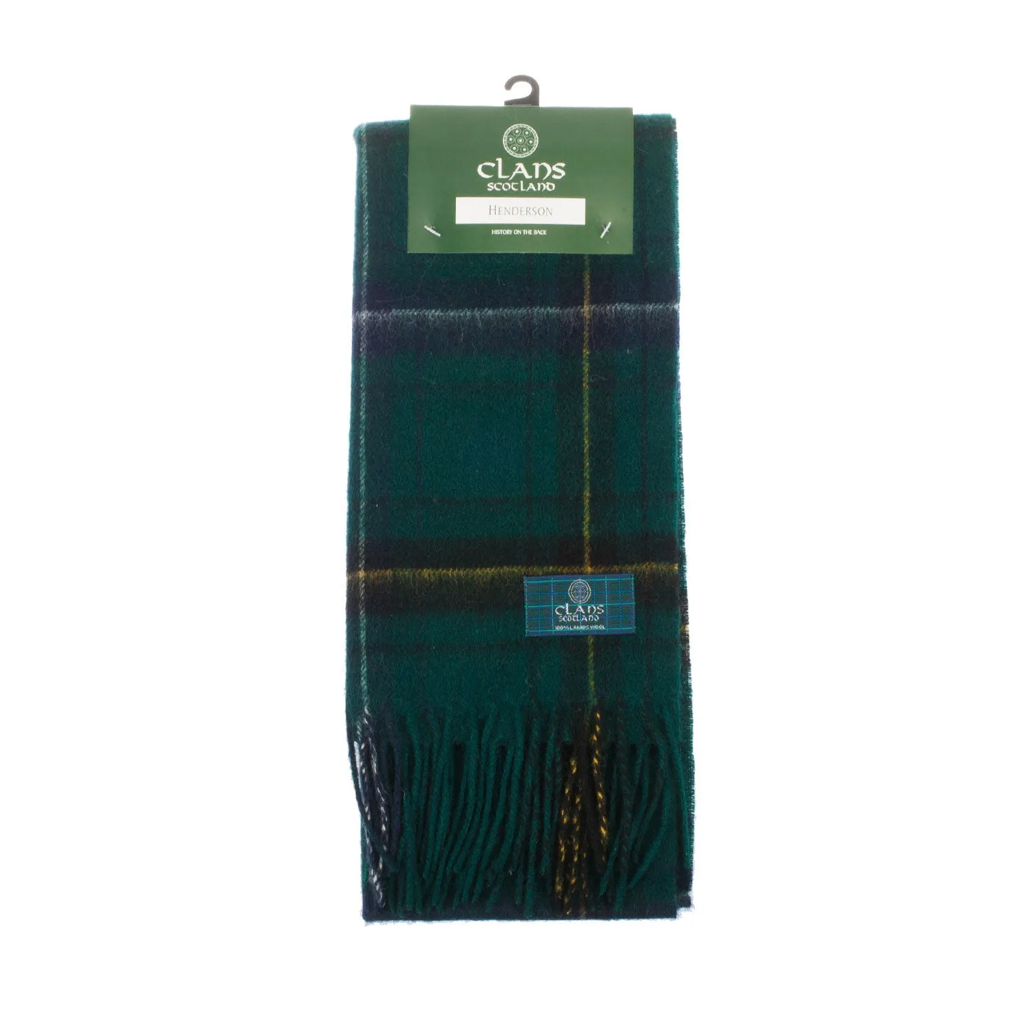 Lambswool Scottish Tartan Clan Scarf  Henderson