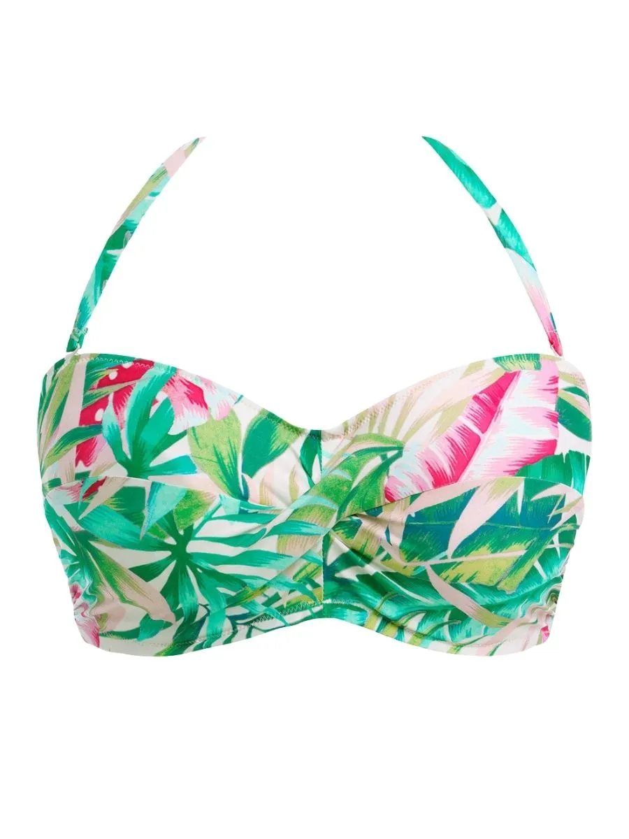 Langkawi Bandeau Bikini Top - Sorbet