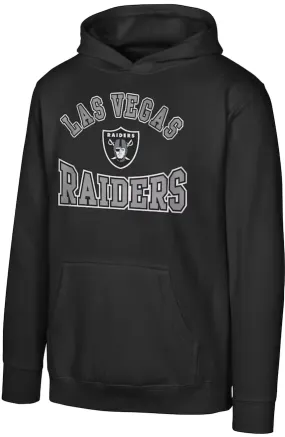 Las Vegas Raiders Kids Home Town Pullover Fleece Hoodie - Black