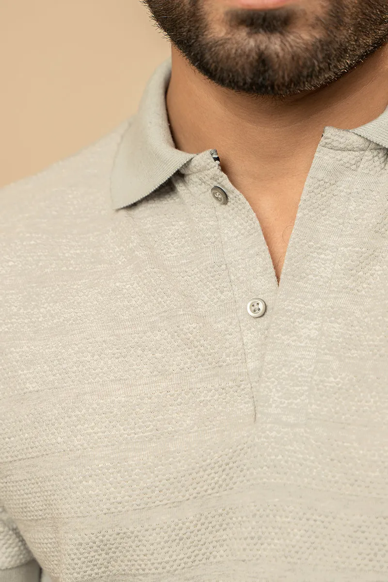 LIGHT GREY POLO SHIRT