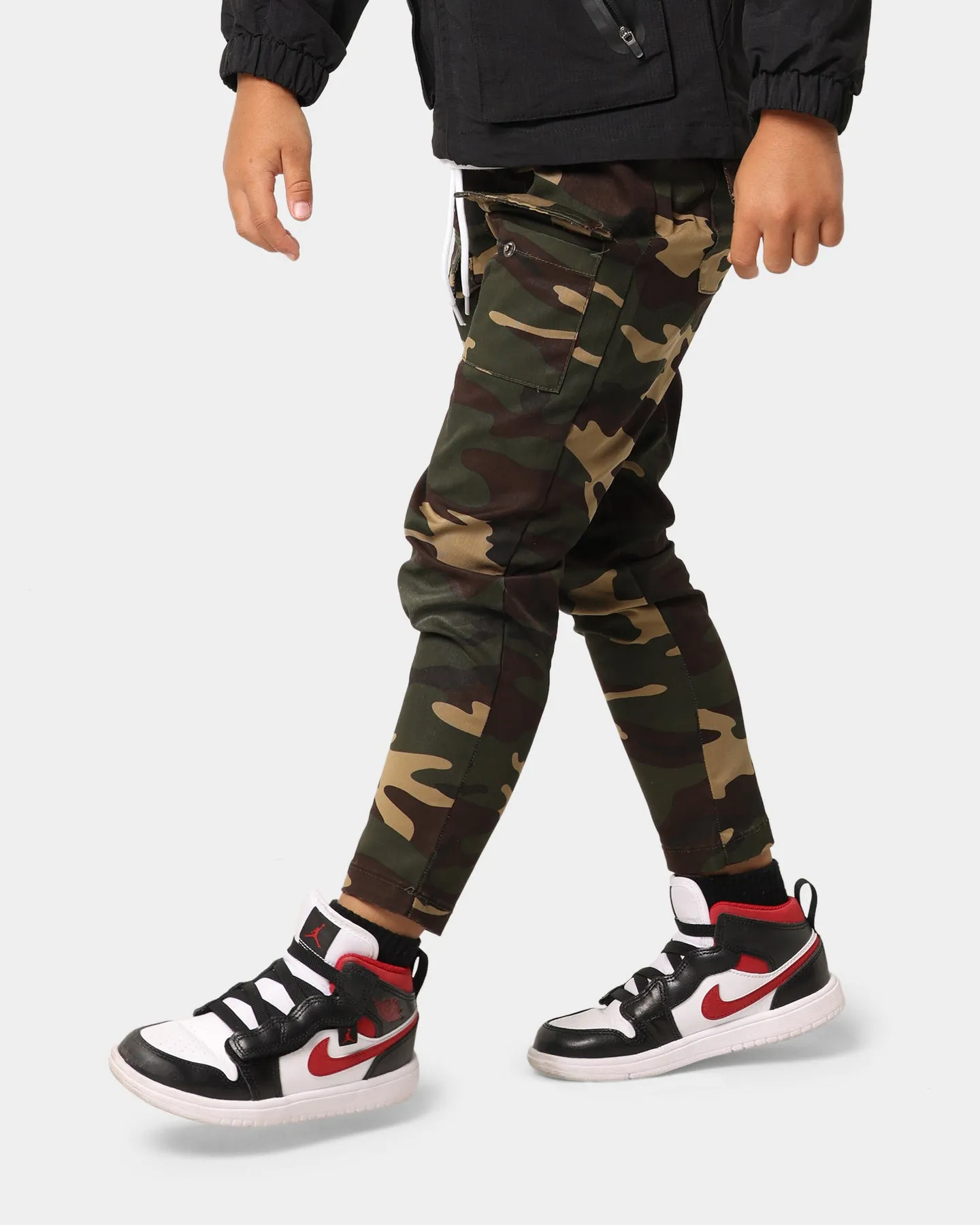 Lil Hommé Kid's Artisan Cargo Pant Camo