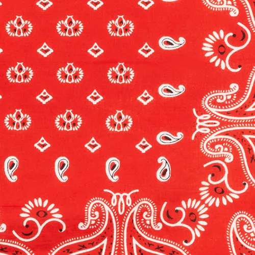 Lovarzi's Paisley Bandana - 100% Cotton, Unisex Fashion Accessory for Style and Comfort