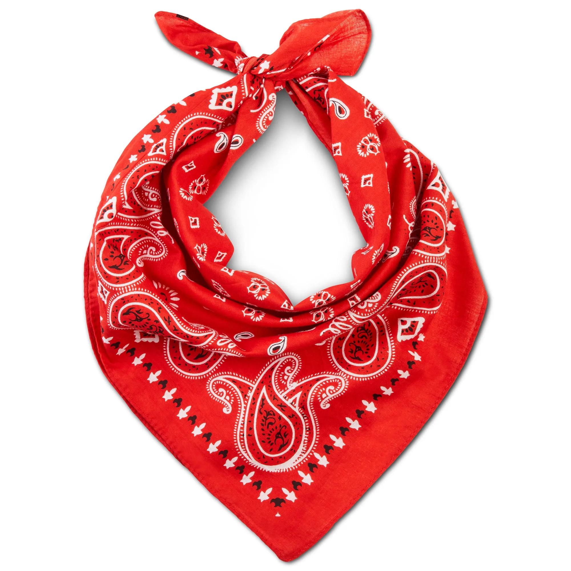 Lovarzi's Paisley Bandana - 100% Cotton, Unisex Fashion Accessory for Style and Comfort