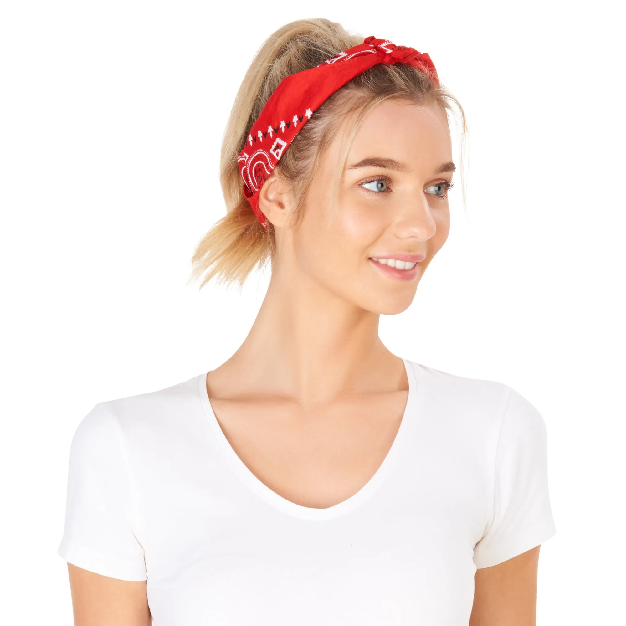 Lovarzi's Paisley Bandana - 100% Cotton, Unisex Fashion Accessory for Style and Comfort