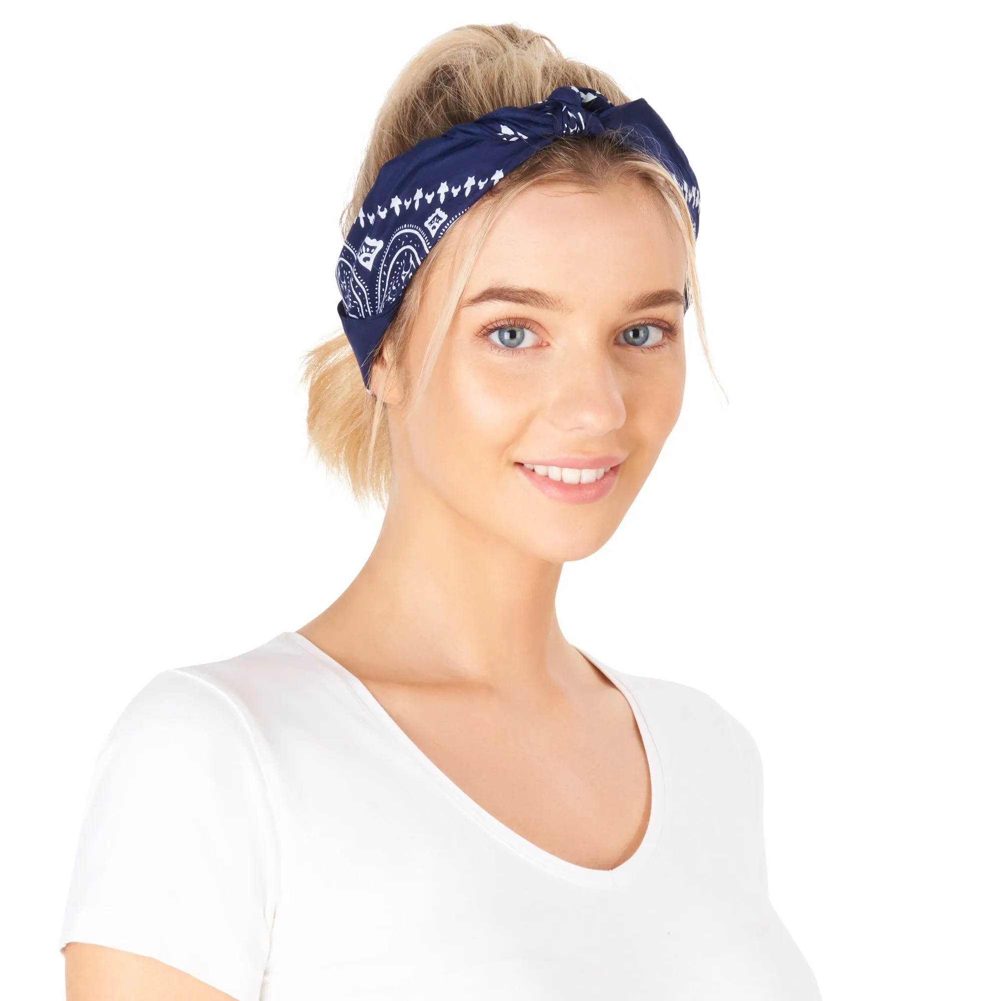 Lovarzi's Paisley Bandana - 100% Cotton, Unisex Fashion Accessory for Style and Comfort