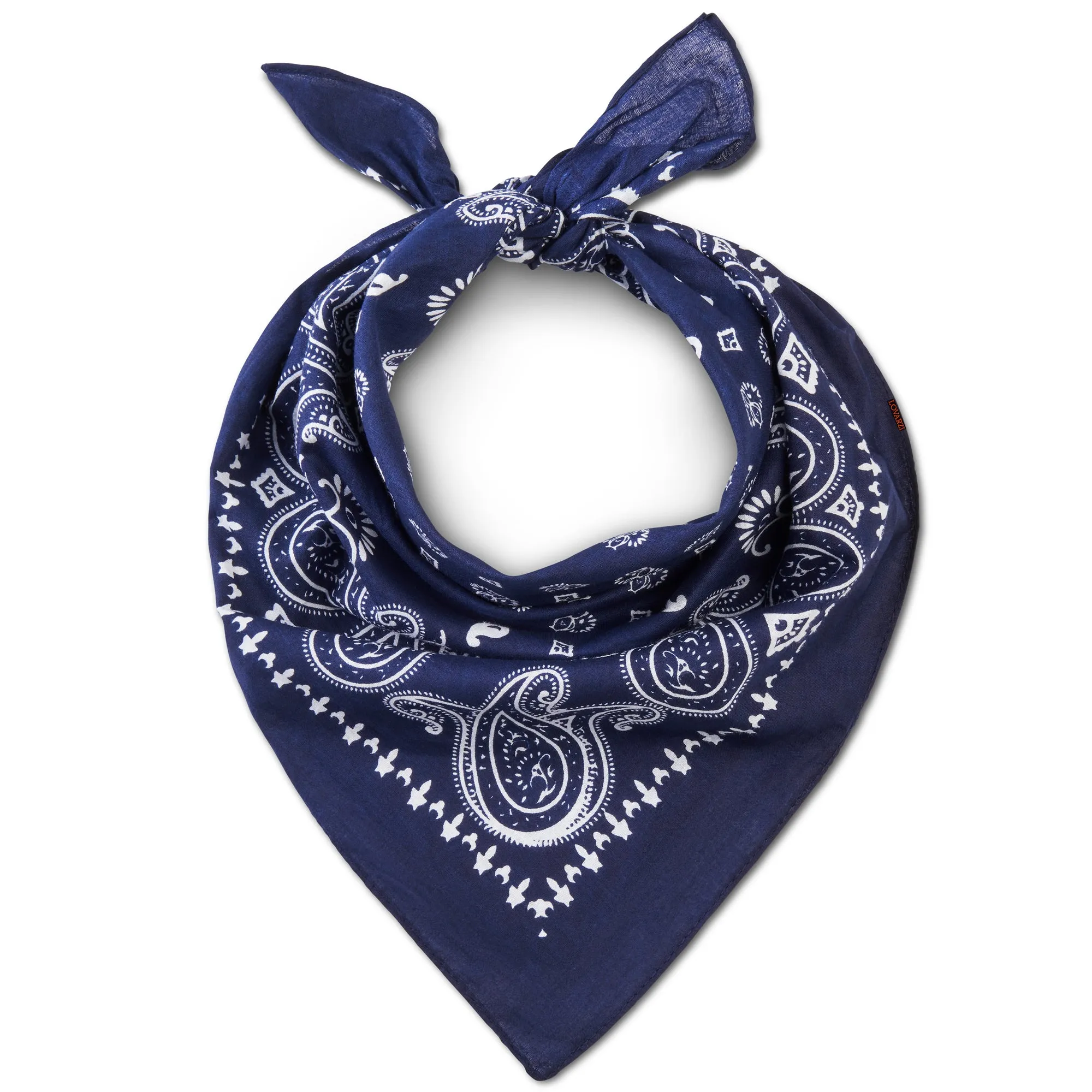 Lovarzi's Paisley Bandana - 100% Cotton, Unisex Fashion Accessory for Style and Comfort