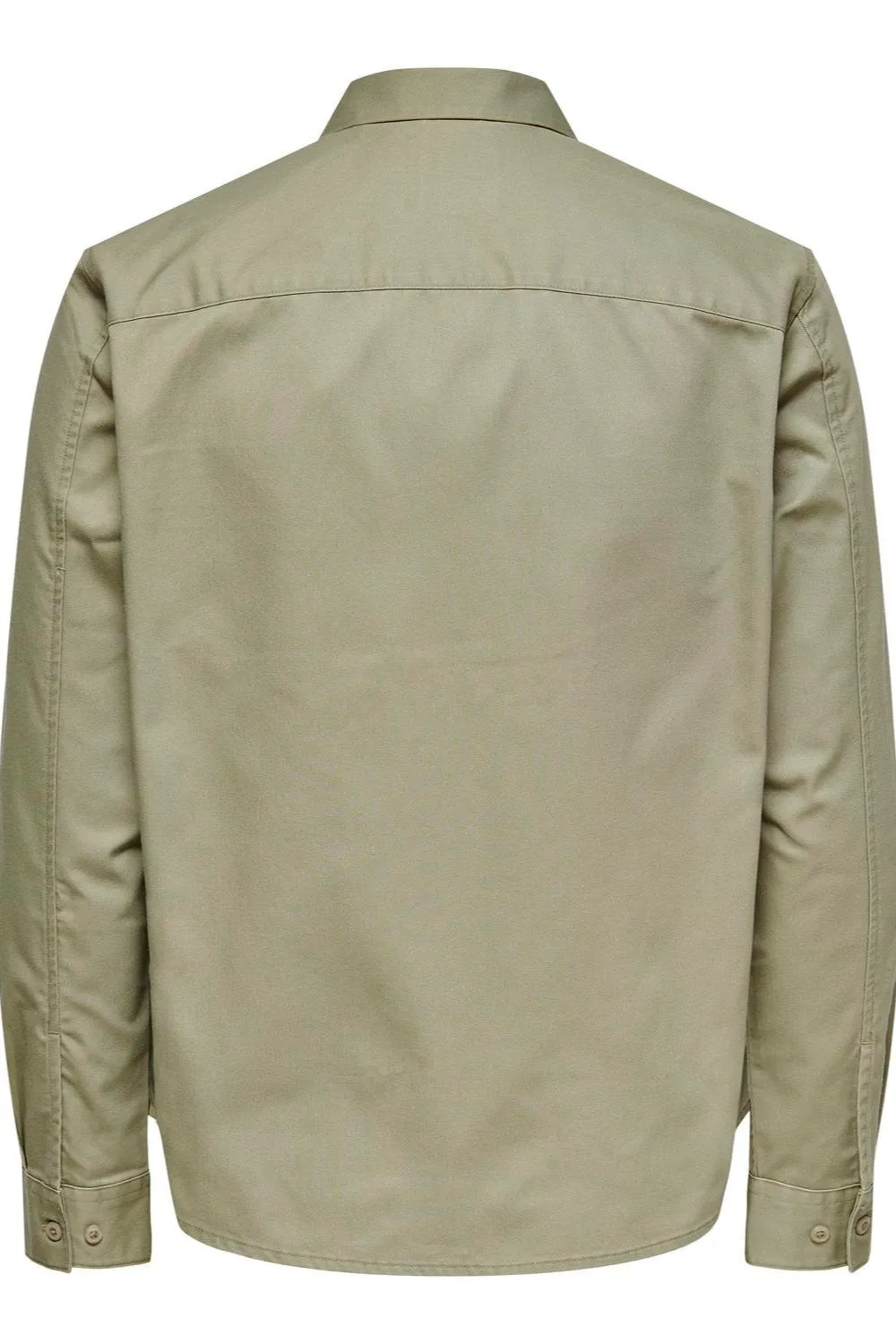 Matti Twill Overshirt - Green