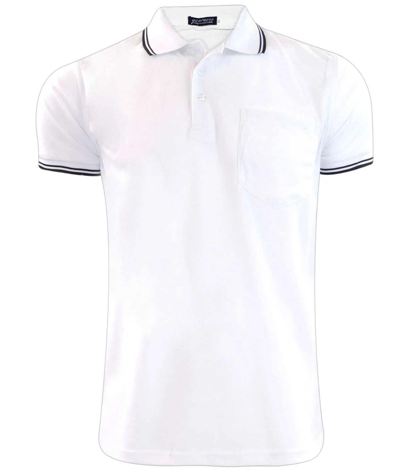 Men Polo Collar T-shirt with Pocket