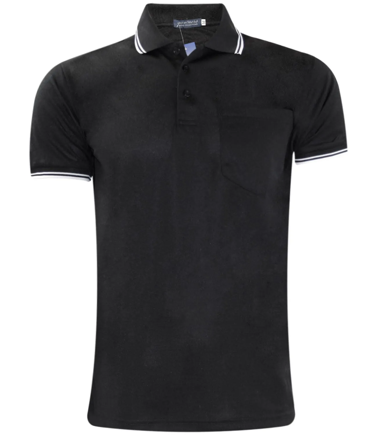 Men Polo Collar T-shirt with Pocket