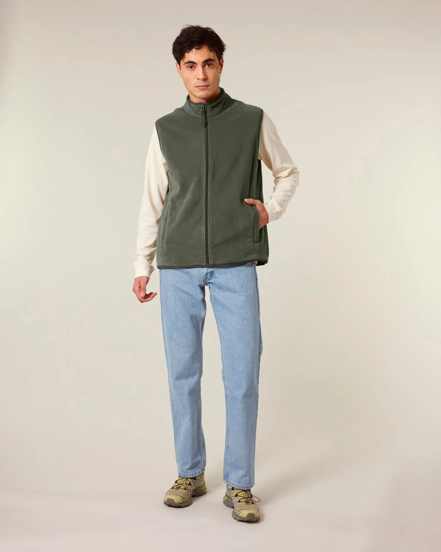 Men’s Recycled Sleeveless Fleece Jacket | Stanley Quester STJM240