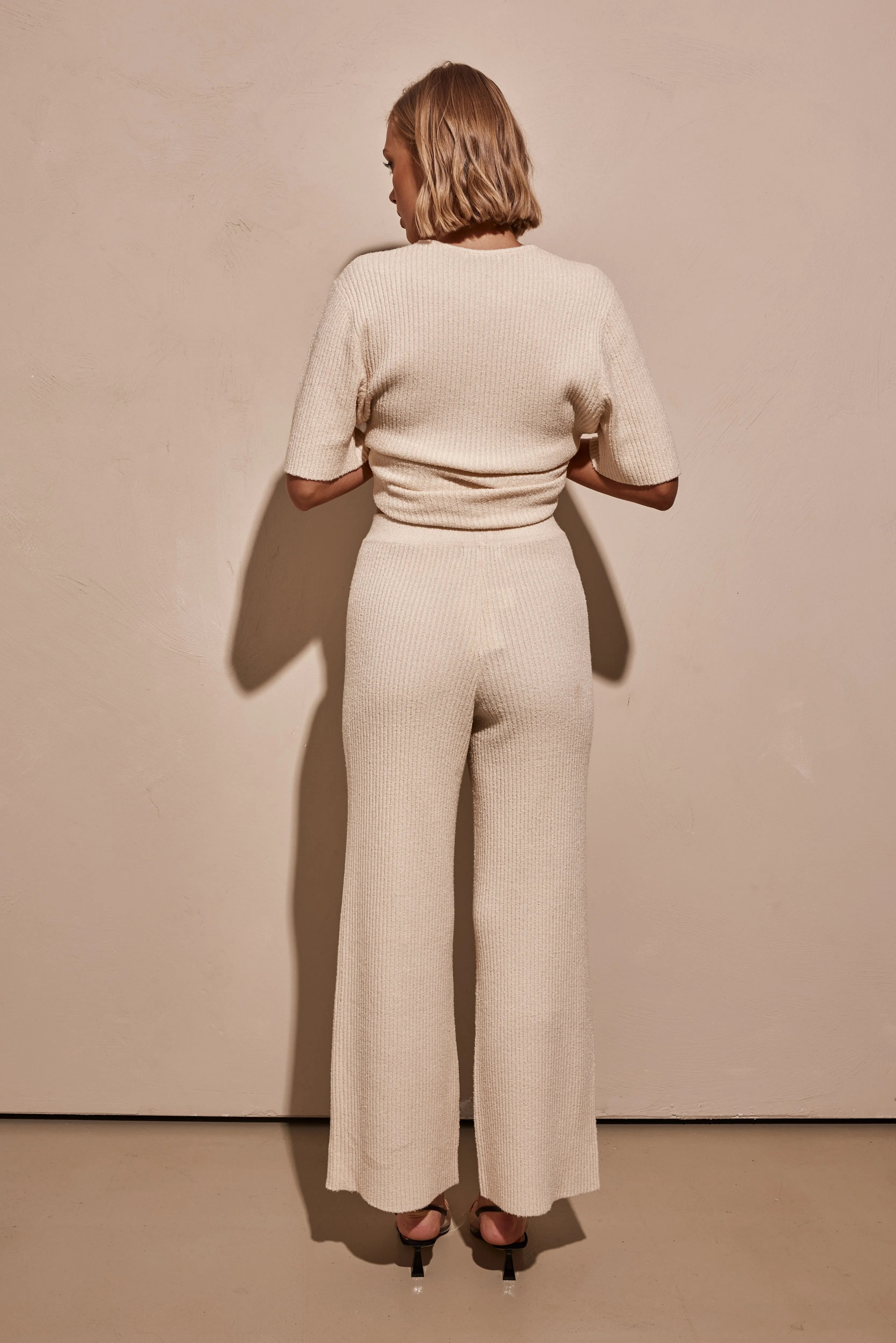 Nerissa Knit Pant (Cream)