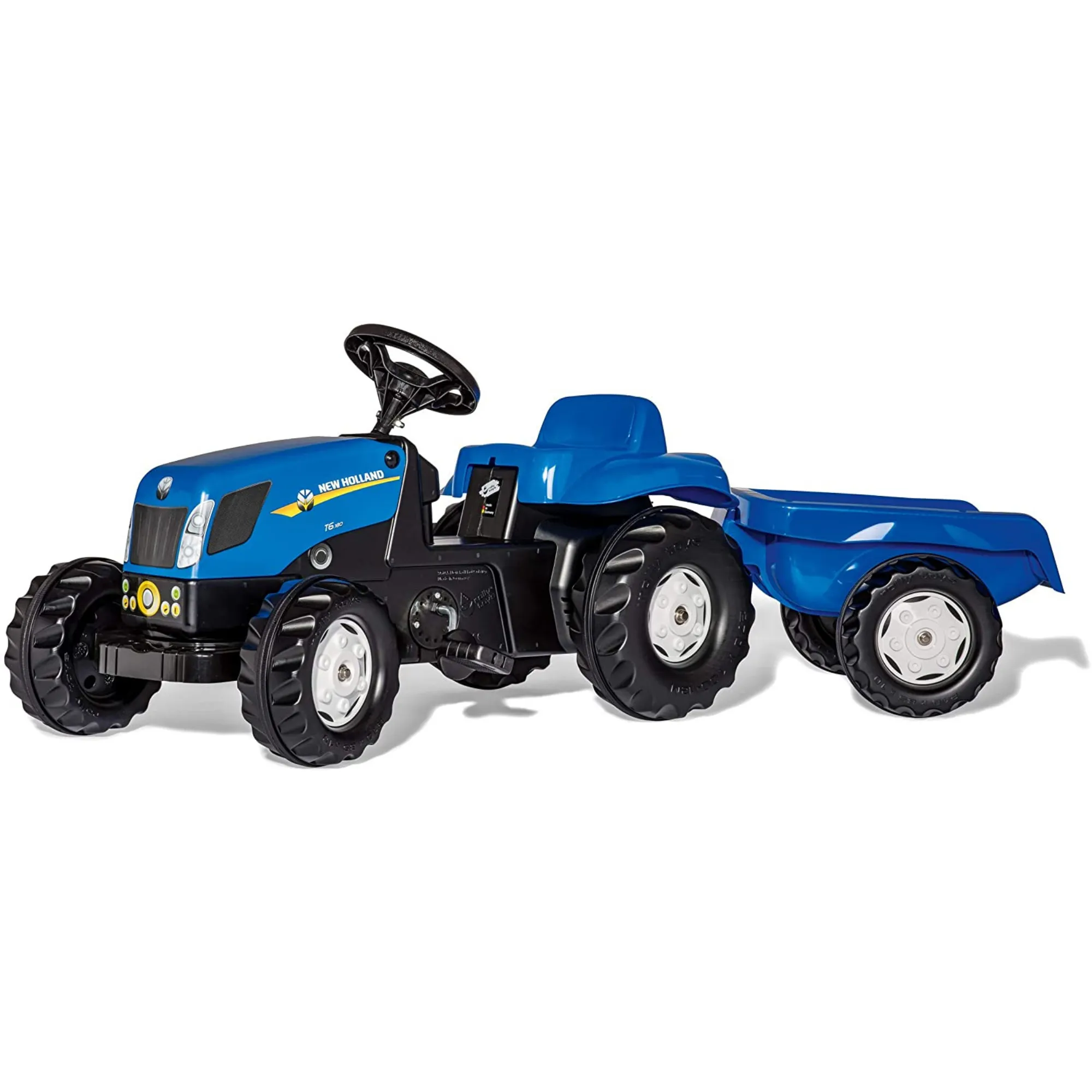 New Holland Rolly Kid Tractor & Trailer