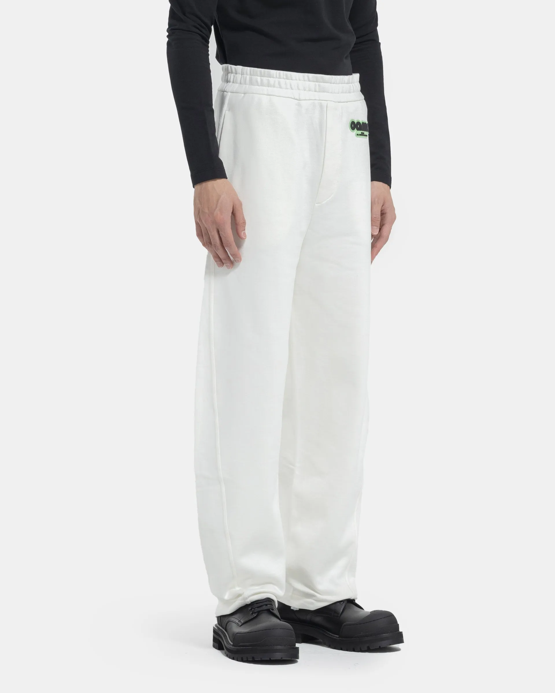 Nome Sweatpant in White