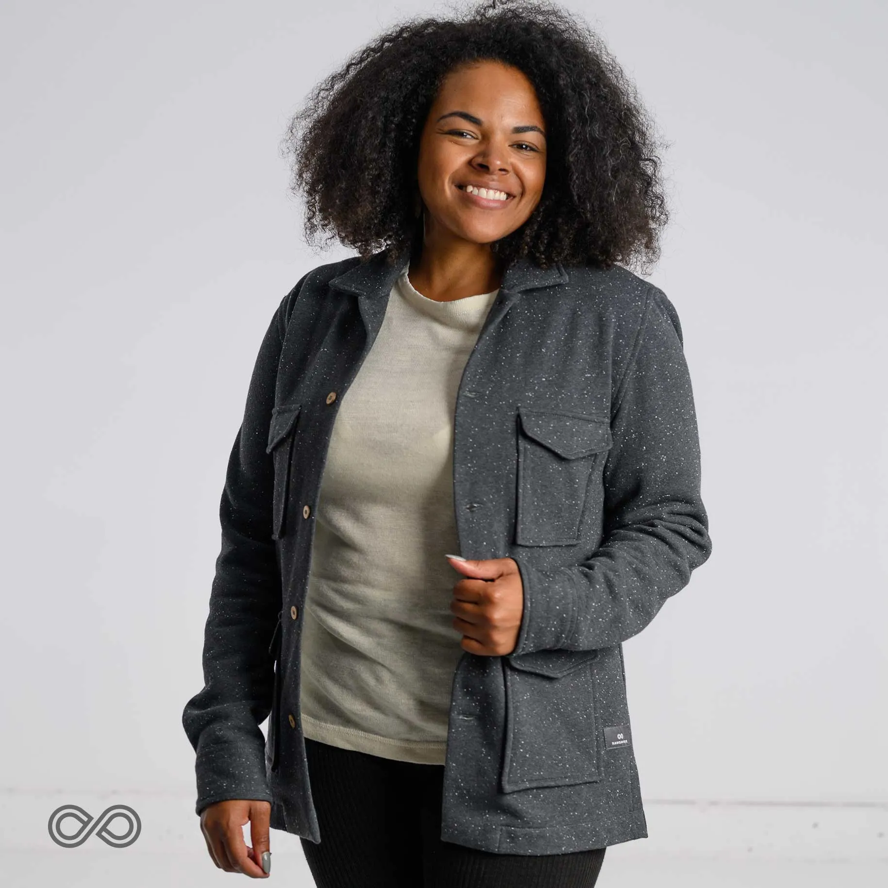 NORTHSHORE 100% Organic Cotton Fleece Jacket (Unisex)