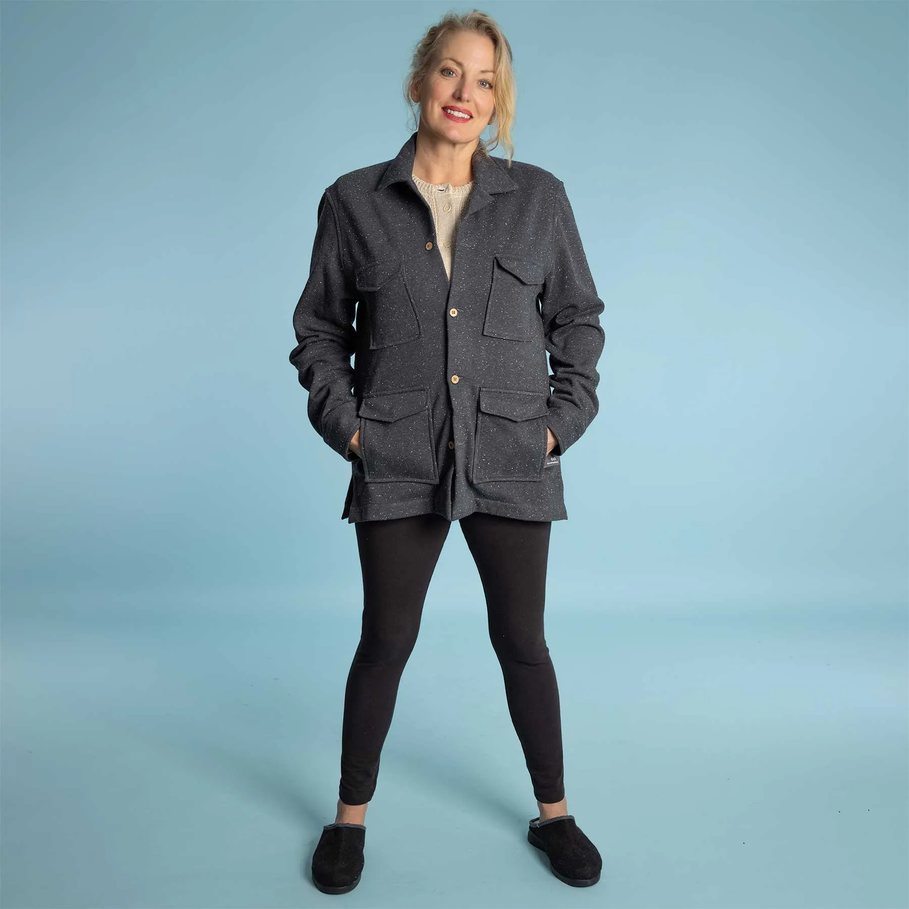 NORTHSHORE 100% Organic Cotton Fleece Jacket (Unisex)