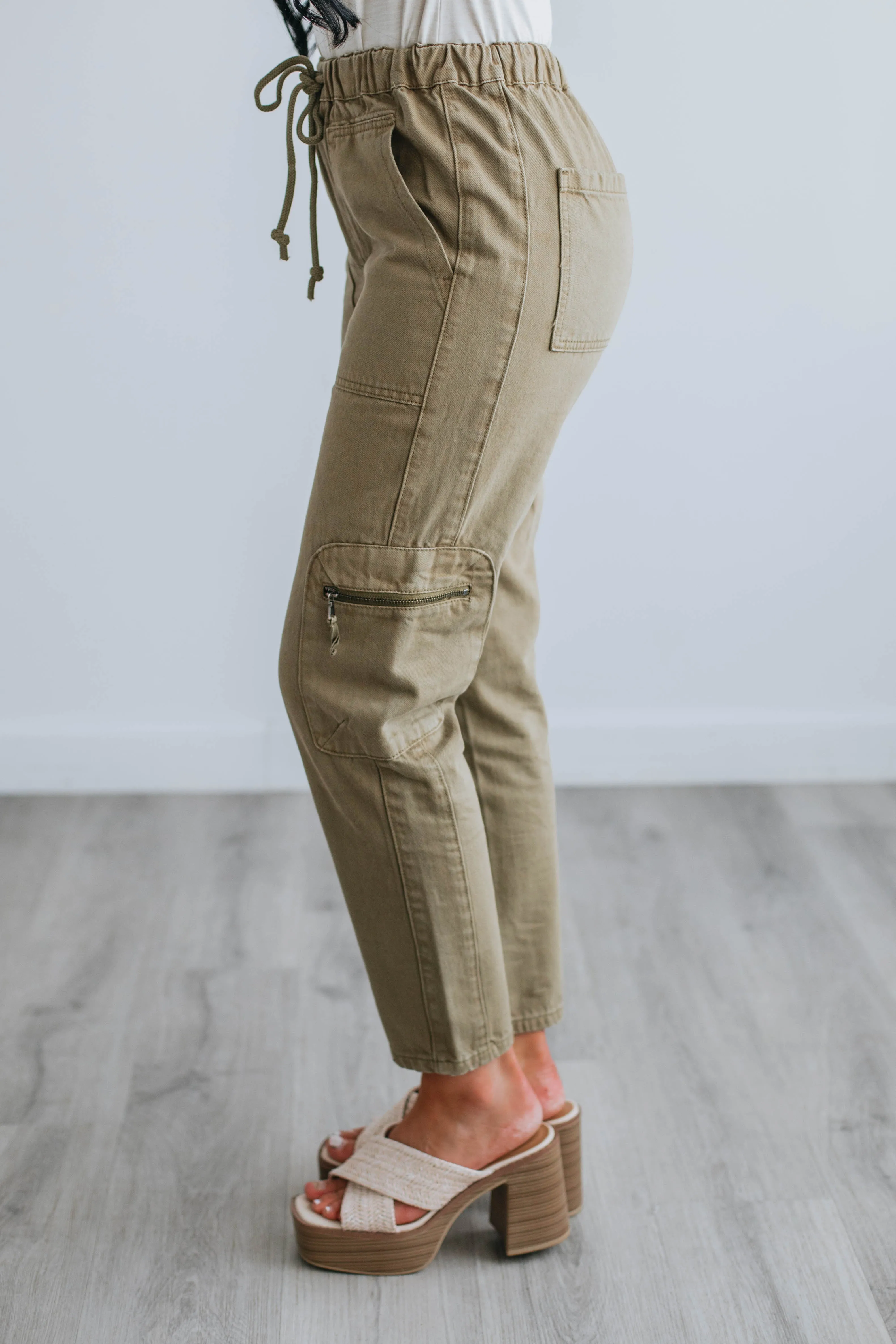 Odee Cargo Pants - Olive